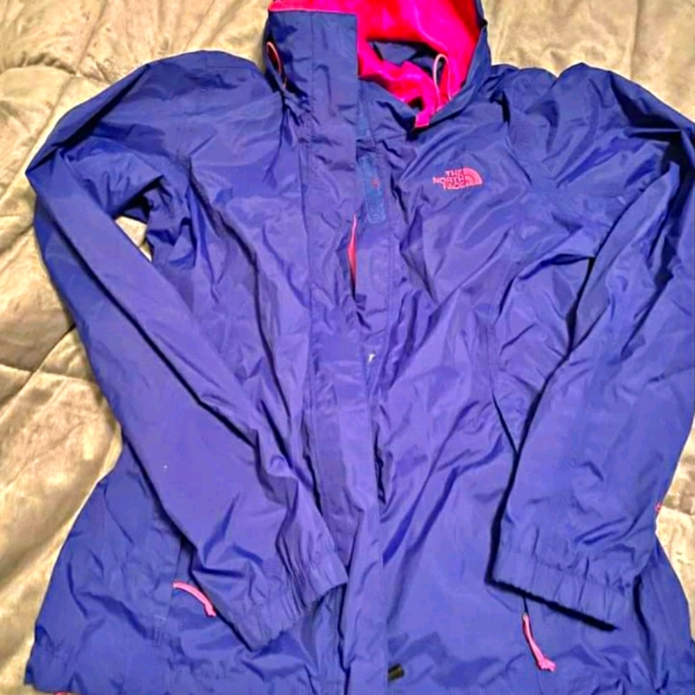 The North Face Hyvent rain coat